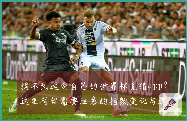 找不到适合自己的世界杯竞猜app？这里有你需要注意的指数变化与选择技巧