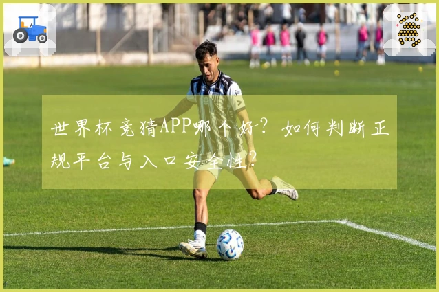 世界杯竞猜APP哪个好？如何判断正规平台与入口安全性？